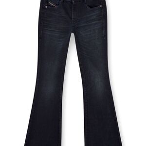 Diesel 1969 D-Ebbey black flare bootcut slim fit low rise jean sz 28x32 NWT